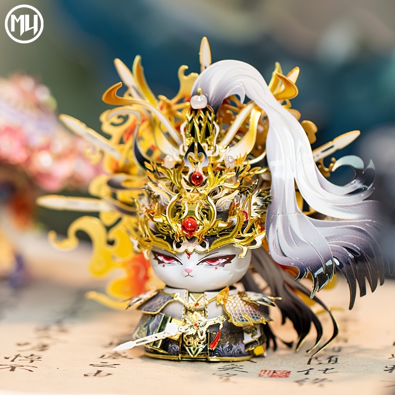 MU Dijun Cat Park Series Handmade DIY Metal Assembly Model